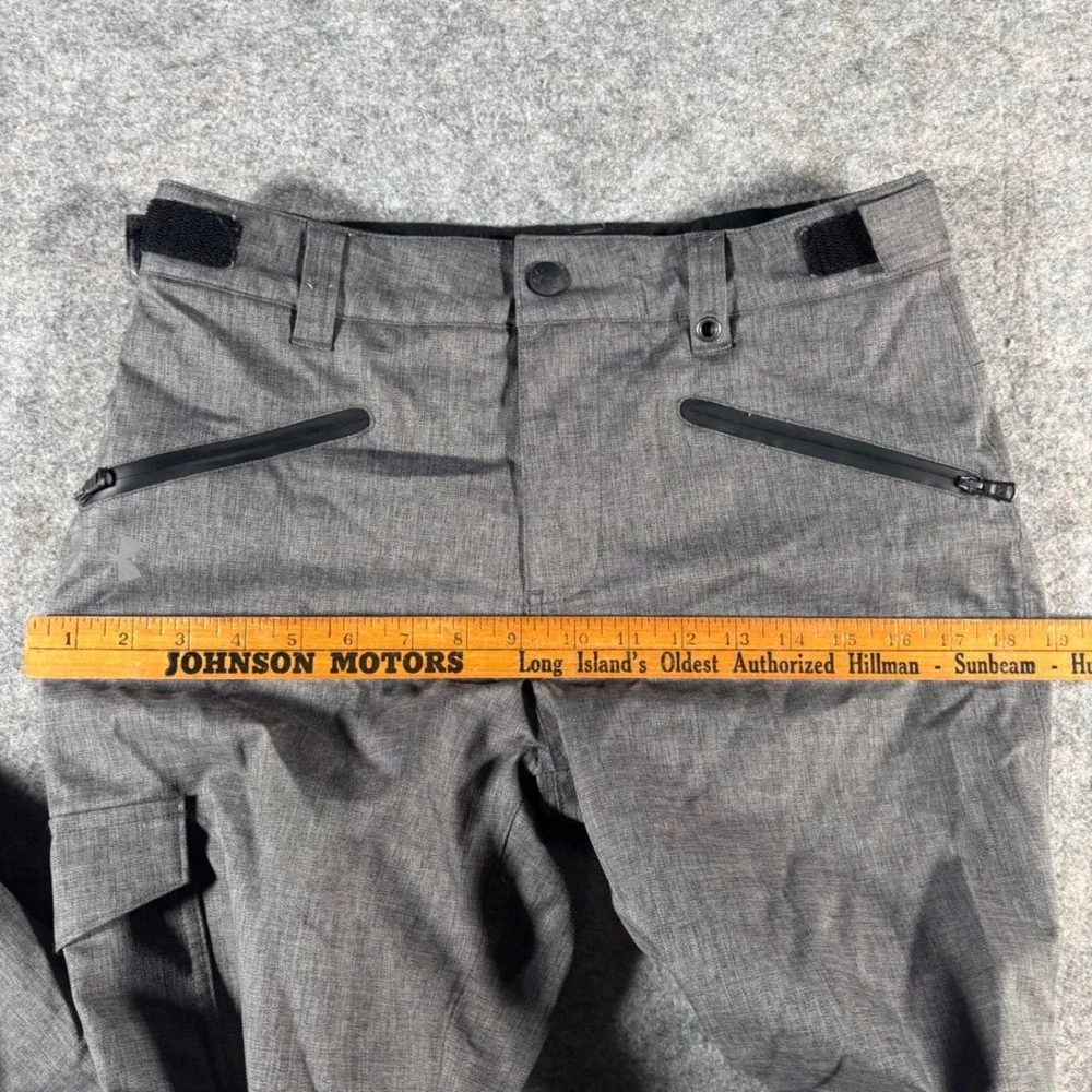 Under Armour ColdGear Youth‎ L Gray Ski Snowboard Pants Loose   Fit kids winter